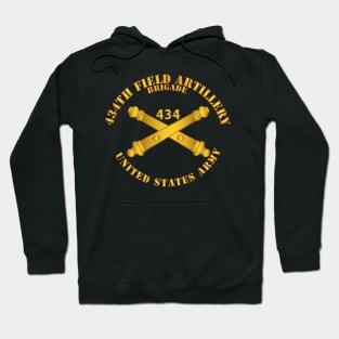 434th Field Artillery Brigade w Arty Branch Hoodie